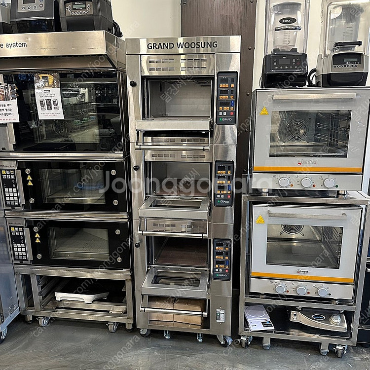 데크오븐 컨벡션오븐 베이커리오븐 제과제빵 새상품,중고상품 판매/매입 제과제빵기계--4